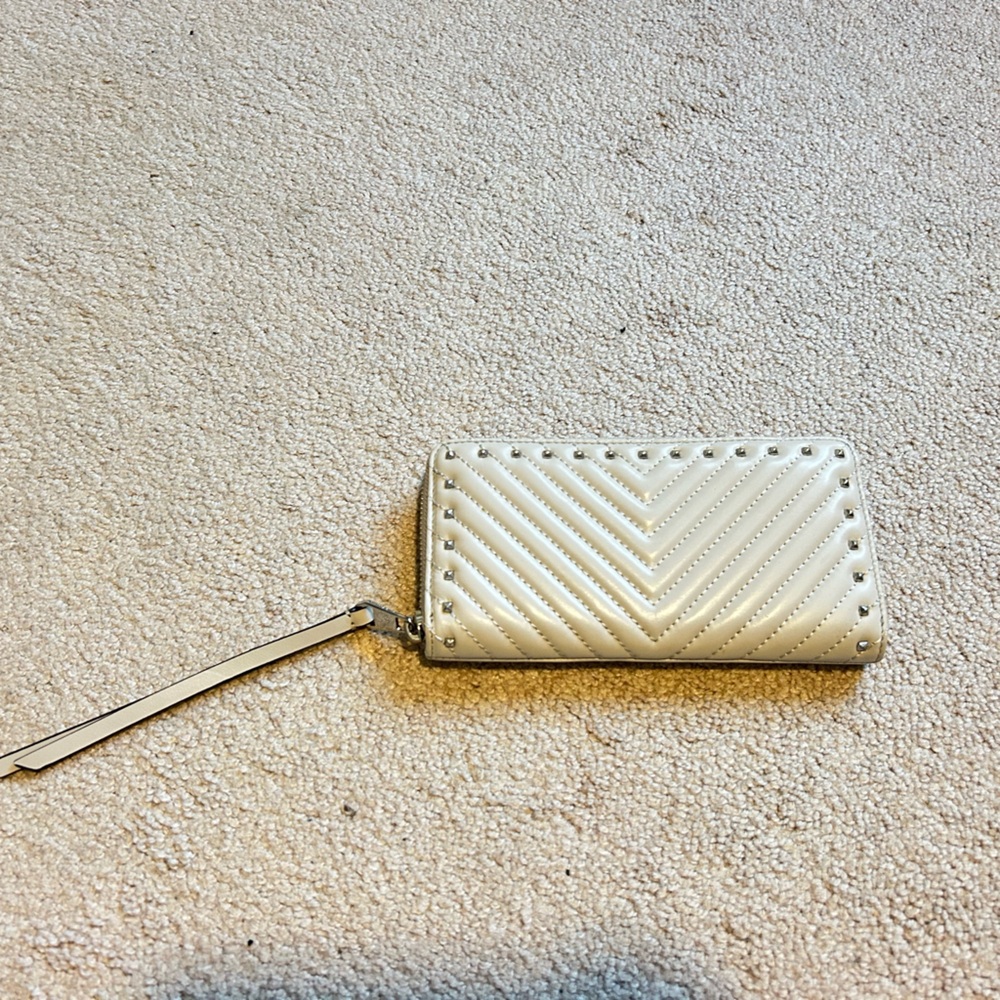 Rebecca Minkoff Edie Quilted Leather Zip Wallet